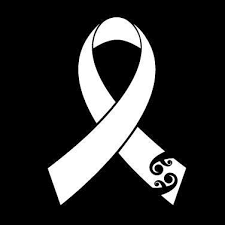 white ribbon